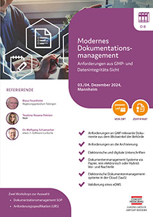 Modernes Dokumentationsmanagement (D 8)