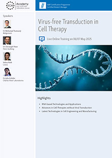 Virus-free Transduction in Cell Therapies - Live Online Training