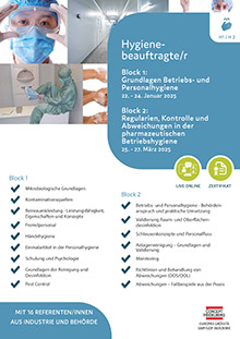 Hygienebeauftragte/r (H 2) - Live Online Seminar