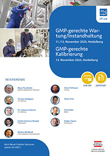 GMP-gerechte Kalibrierung (PT 4)