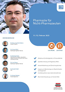 Pharmazie für Nicht-Pharmazeuten - Live Online Seminar
