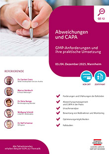 Abweichungen und CAPA (QS 12)