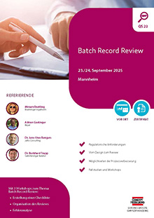 Batch Record Review (QS 23)